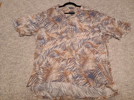Kaylua Bay Resortwear Short Sleeve Button-Down Hawaiian Camp Shirt Mens ... - £9.70 GBP