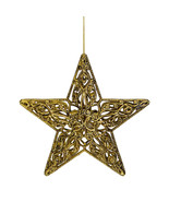 New Filigree Star Christmas Ornament - 4&quot; - Gold - $22.99