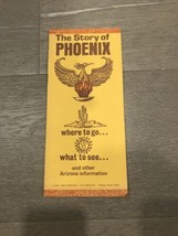 The Story Of Phoenix Vintage Brochure With Arizona Information From 1970 - £9.53 GBP