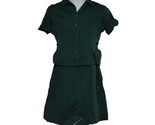 Vintage Authentic Girl Scout Uniform Outfit Shirt Skirt Hat Ohio - £45.57 GBP