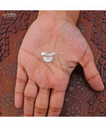 925sterling silver fish Lord vishnu avatar Matsya Puja For Prosperity art866 - $59.39