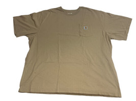 Carhartt Shirt Men 4XLBrown Original Fit Pocket Casual Outdoor Workwear ... - $18.05