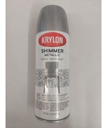 Krylon Shimmer Metallic Spray Paint Silver Shimmer, 11.5-Ounce - £34.18 GBP