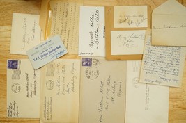 Vintage Genealogy Paper Lot ABBITT Family Blacksburg Virginia Letters - £27.23 GBP