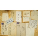 Vintage Genealogy Paper Lot ABBITT Family Blacksburg Virginia Letters - £27.25 GBP