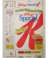 Kellogg&#39;s Cereal Box 18 oz SPECIAL K 1996 Reebok Offer - £6.89 GBP