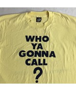 Who Ya Gonna Call Scud Busters Operation Desert Storm Yellow T-Shirt Siz... - $55.54 CAD