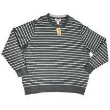 Duluth Trading Company Gray Strongarm All-Over Stripe Crew Sweater size ... - $587.90 MXN