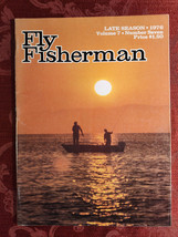 Rare FLY FISHERMAN Fishing Magazine July 1976 San Francisco Bay - $21.60