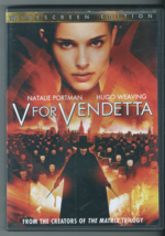  V for Vendetta (DVD, 2005, Natalie Portman, Hugo Weaving)  - £5.22 GBP