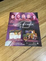 2006 Rittenhouse Star Trek 40th Anniversary Trading Cards Print Ad Promo... - $9.89