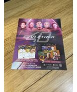2006 Rittenhouse Star Trek 40th Anniversary Trading Cards Print Ad Promo... - $9.89
