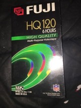Fuji HQ 120 6 hours high quality Vhs tape multi purpose video tape NEW - €4,49 EUR