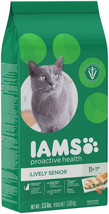 IAMS Proactive Health Senior Dry Cat Food Chicken 1ea/3.5 lb - £20.46 GBP