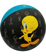 warner bros tweety bird baden br7-1353 blue/black basketball - $16.88