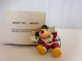 Grolier Collectibles Disney Mickey Mouse Ornament #101  Vintage 1997 - £10.88 GBP