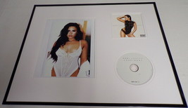 Demi Lovato Framed 16x20 Confident CD &amp; Photo Display - £61.91 GBP