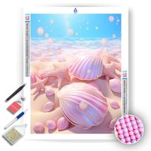 Dreamy shells diamond painting kit 864381 thumb200