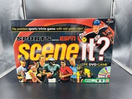 Sports Powered By Espn Scene It? Dvd Game Sports Trivia Nfl Nba Mlb New Sealed - £7.65 GBP