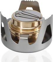 Ca Mode Alcohol Burner Portable Copper Stove Camping Stove Brass Oven, Grey - £23.59 GBP
