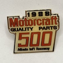 1988 Motorcraft 500 Atlanta Raceway Race NASCAR Racing Enamel Lapel Hat Pin - £6.28 GBP