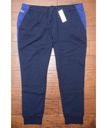 Lacoste Sport Men&#39;s Navy Fleece Cotton Sweatpants Joggers 4XL EU 9 - $77.15 CAD