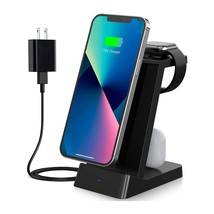 Trexonic 3 in 1 Fast Charge Charging Station in Black - $64.45