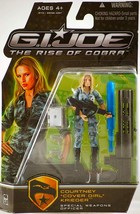 Courtney Cover Girl Krieger GI Joe The Rise of Cobra Action Figure by Hasbro NIB - £41.44 GBP