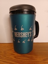 Hershey&#39;s Kisses 34oz Aladdin Thermo-Serv Insulated Plastic Hot/Cold Drink Mug - £22.30 GBP