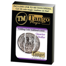 Folding Coin Quarter (D0021) by Tango Magic - £14.12 GBP