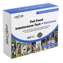 petChek - food intolerance testing, over 250 items tested - $139.00