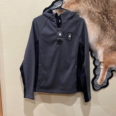 Spyder 1/4 Zip Hoodie Pullover - $48.78