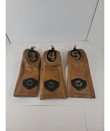 Vintage Golf Club Head Covers 345 Naugahyde Hed-mints Herculon Market Cl... - $380.59 MXN