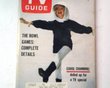 TV Guide 1966 Carol Channing Bowl Games Jan 1-7 NYC Metro - $10.84