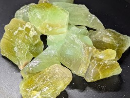 Green Calcite Raw Natural High Quality Acid Washed Soft Feel Crystals - $16.82+
