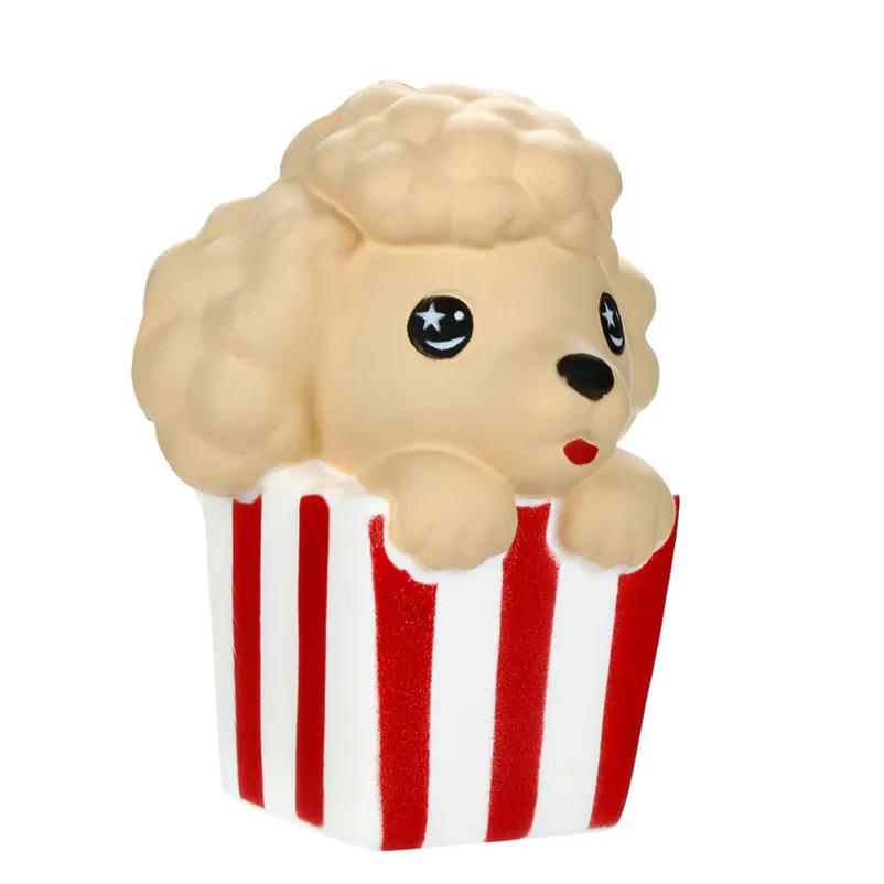 Popcorn dog squishy slow rising scented soft squeeze toy stress relief original package thumb200