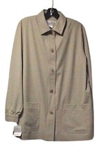 Beige Light Weight Outer Jacket by Hana Studio Size Medium NEW WITH TAGS - £18.45 GBP