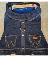 NWT Wrangler Denim Dog Vest Harness XL fits dog 90 to 140 Lbs girth 28&quot;-46&quot; - $836.51 MXN
