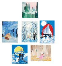 Moomin Postcards set of six (6) NEW - $19.59