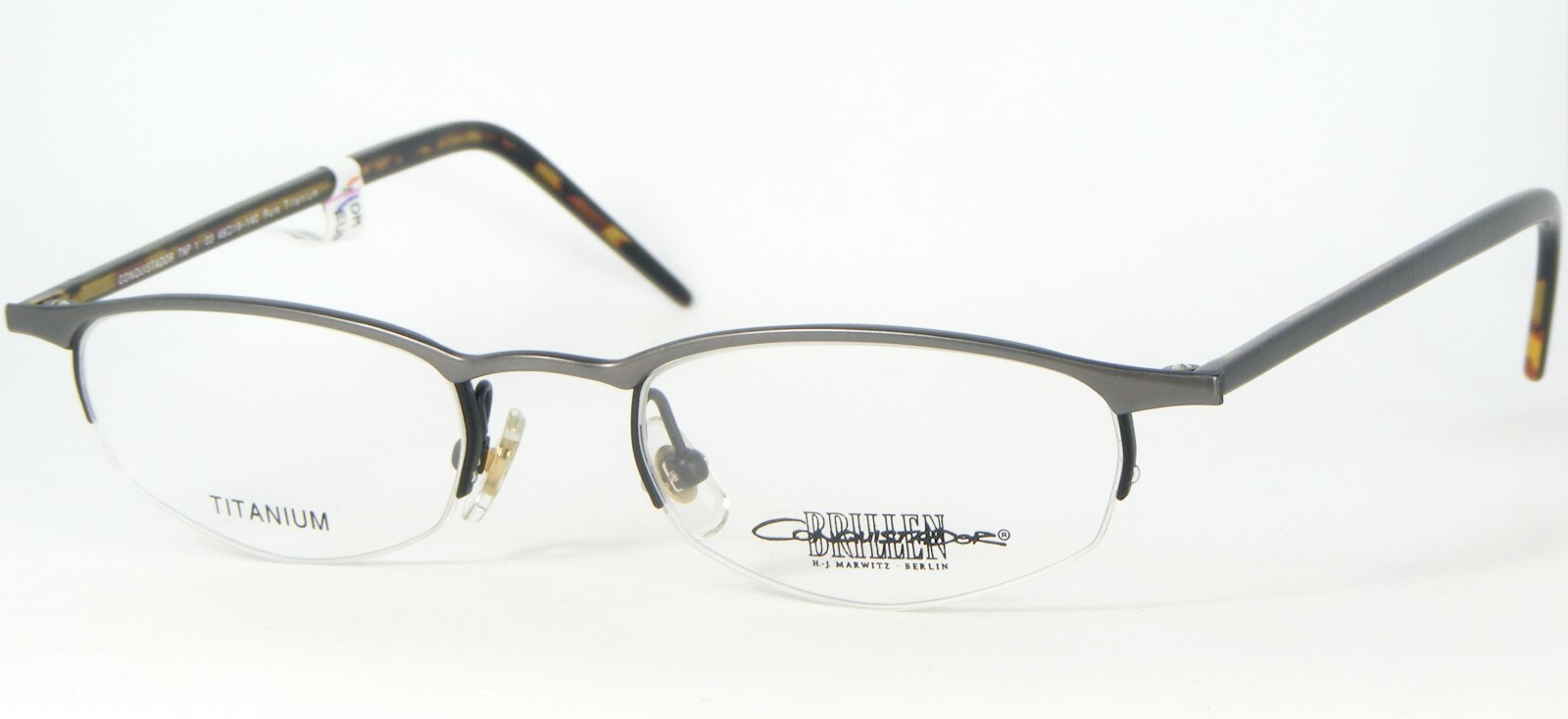 CONQUISTADOR H.J.Marwitz TNP 1 03 Grigio/Nero Occhiali da Sole 48-19-140mm - $76.24