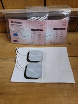 Econotens 4848 Reusable Stimulating Cloth Electrodes 2 Packs of 4 TENS i... - $18.80