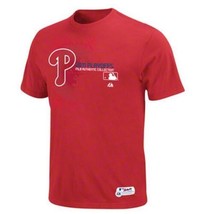 Philadelphia Phillies Majestic new with tags MLB 2011 Playoffs t-shirt N... - £13.44 GBP