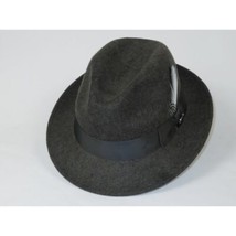 Men BENTLY HEADWEAR Hat Australian Wool Fedora Theo Collection TH704 Gray image 2