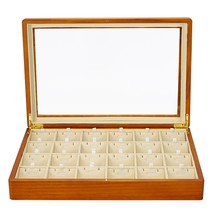 Newly Multi-function Jewelry Organizer Box Wooden Ring Display Trays Bracelet St - £128.32 GBP