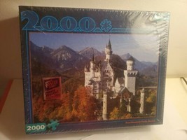 Neuschwanstein Castle Bavaria 2000 Piece Buffalo Games 38&#39;&#39;x26&#39;&#39; New Sealed - $14.53