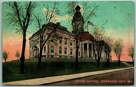 Stato Capitol Costruzione Jefferson Città Missouri MO Unp Non Usato DB Cartolina - £3.91 GBP