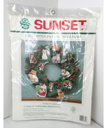 Sunset Dimensions 12 CATS of CHRISTMAS ORNAMENTS Cross Stitch Kit #18310... - £18.29 GBP