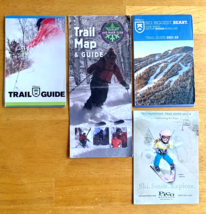 PICO - Mad River Glen - KILLINGTON Ski Trail 4 Map Lot #2 Vermont Skiing VT - £11.02 GBP