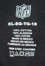 NFL Team Apparel New York Giants Youth Extra Large Black Gold Tee Shirt image 3
