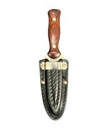 Vintage Western W75 Belt-N-Boot Double Edge Fixed Blade Dagger Knife W/ ... - $2,405.73 MXN